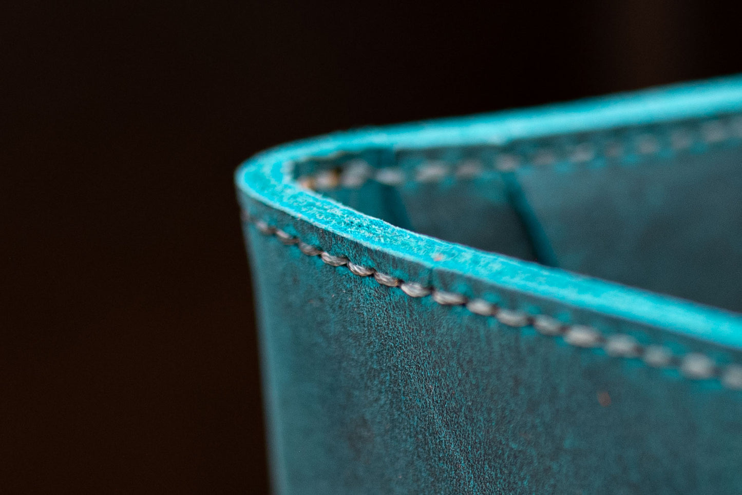 Stor Dobbel Kortholder i Crazy Horse