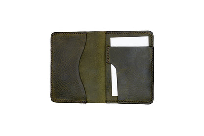 Dobbel Kortholder i Badalassi med Ekstra Lomme