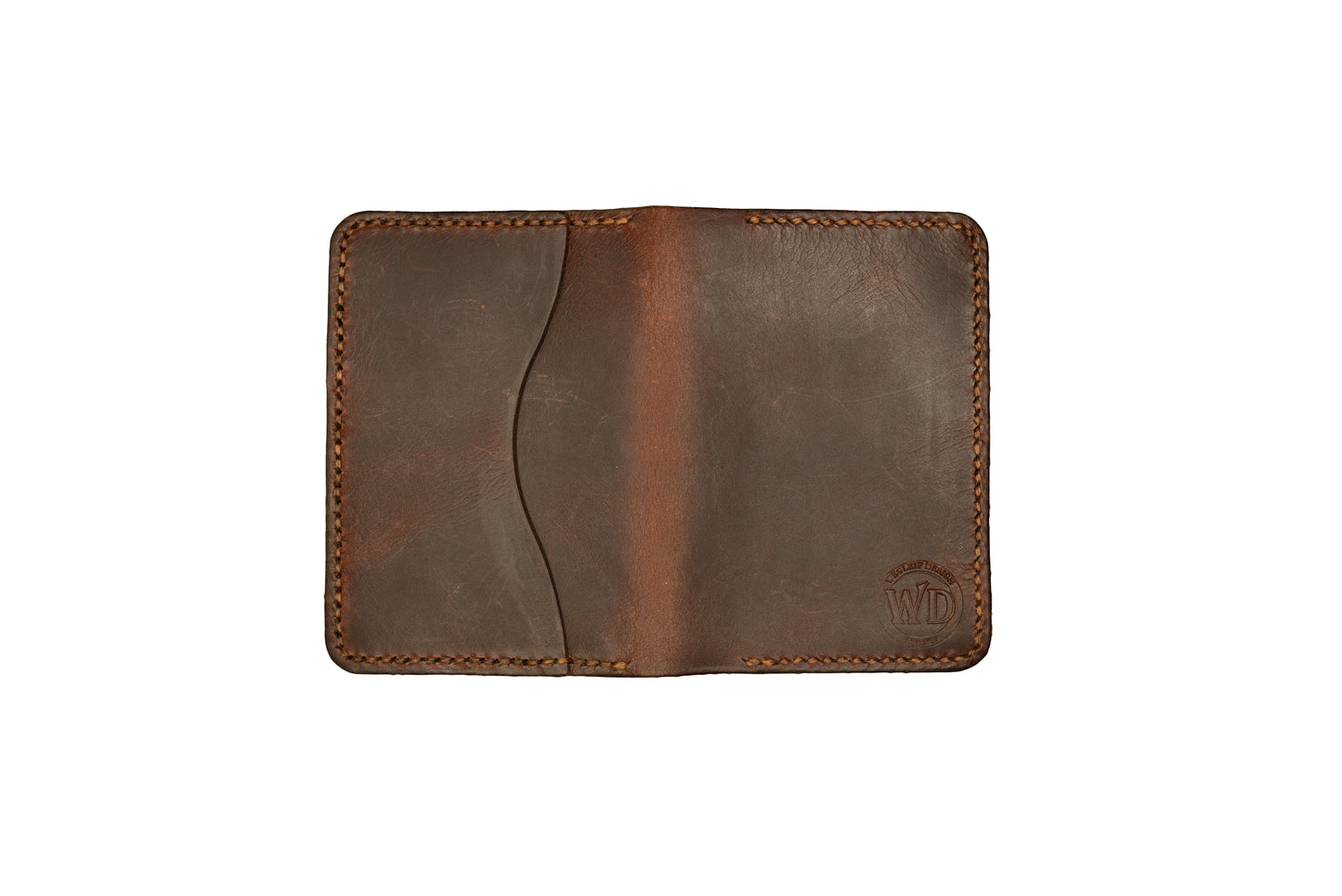 Dobbel Kortholder i Badalassi med Ekstra Lomme