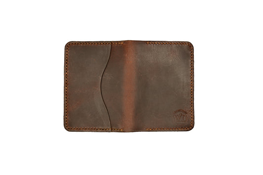 Dobbel Kortholder i Badalassi med Ekstra Lomme