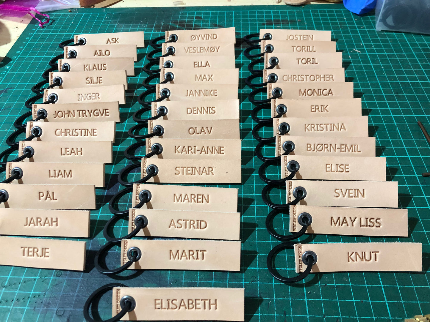 Lag din egen nøkkelring